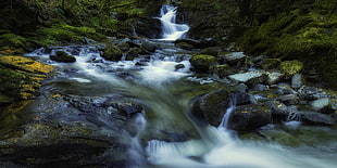 waterfalls photo, balquhidder HD wallpaper
