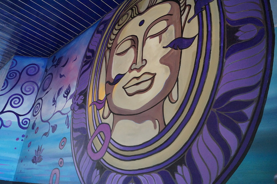 Gautama tapestry HD wallpaper