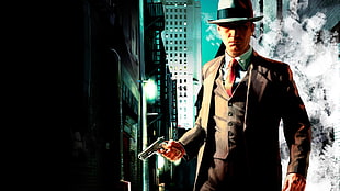 Mafia game poster HD wallpaper
