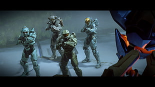 Halo wallpaper, Halo, Halo 5, Blue Team, Osiris Squad