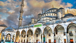 blue mosque, Istanbul, Sultan Ahmed Mosque, mosque, Istanbul, Turkey HD wallpaper