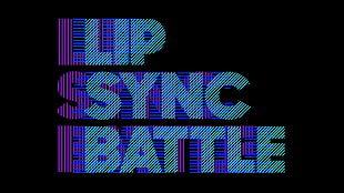 Lip Sync Battle text HD wallpaper