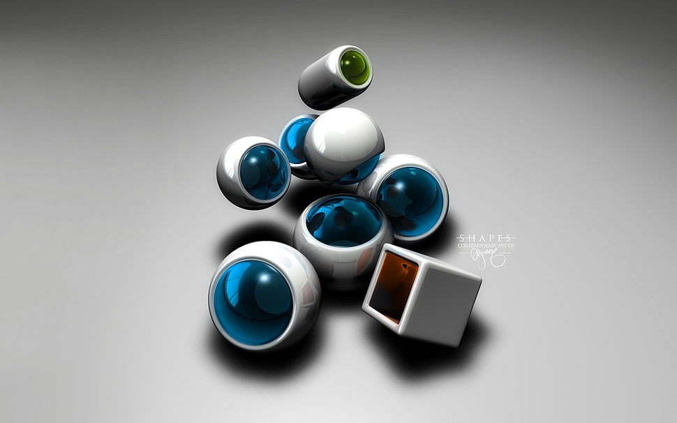 white , blue and brown plastic toys HD wallpaper