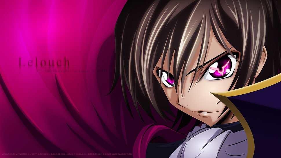 Lelouch Code Geass digital wallpaper HD wallpaper
