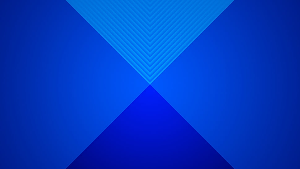 blue, shapes, triangle, cross HD wallpaper