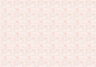 pink and white floral surface