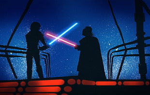 Star Wars movie scene