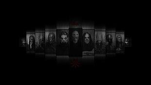 metal, metal music, Slipknot, collage HD wallpaper