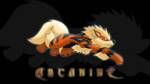Arcanine illustration, Pokémon