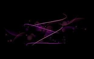 yellow and purple string light