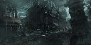 Resident Evil digital wallpaper