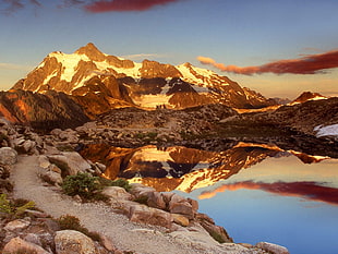 Mount Everest photo HD wallpaper