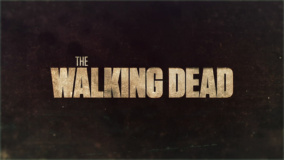 The Walking Dead logo, The Walking Dead, TV HD wallpaper