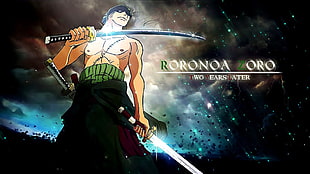 Roronoa Zoro wallpaper, Roronoa Zoro, One Piece HD wallpaper
