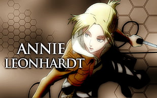 Annie Leonhardt Attack of Titans character HD wallpaper