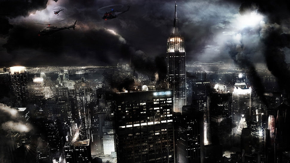 Empire State Building, New York HD wallpaper