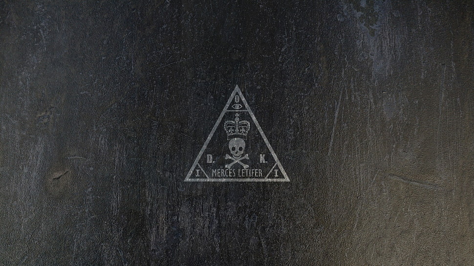 triangular white logo, Hitman HD wallpaper