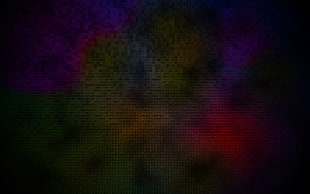 Spots,  Background,  Dark,  Multicolored HD wallpaper