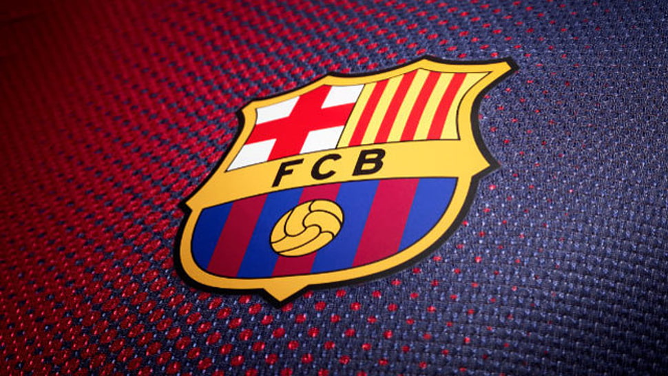 FCB embroidery patch HD wallpaper