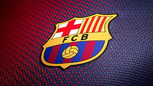 FCB embroidery patch HD wallpaper