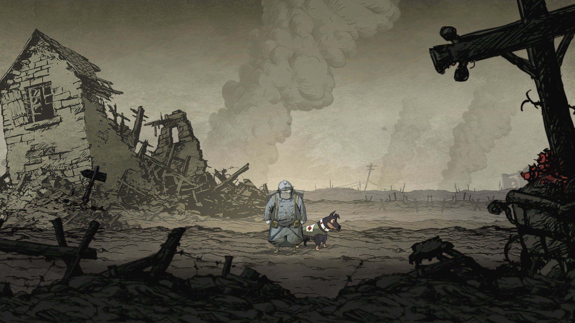 Cartoon character illustration, Valiant Hearts The Great War HD