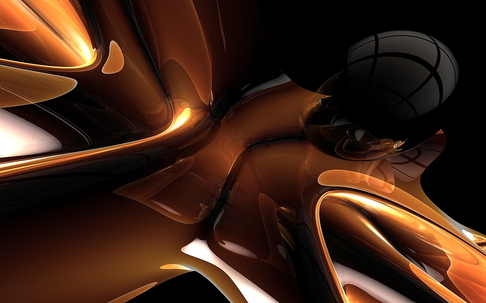 Metal,  Shape,  Shadow HD wallpaper
