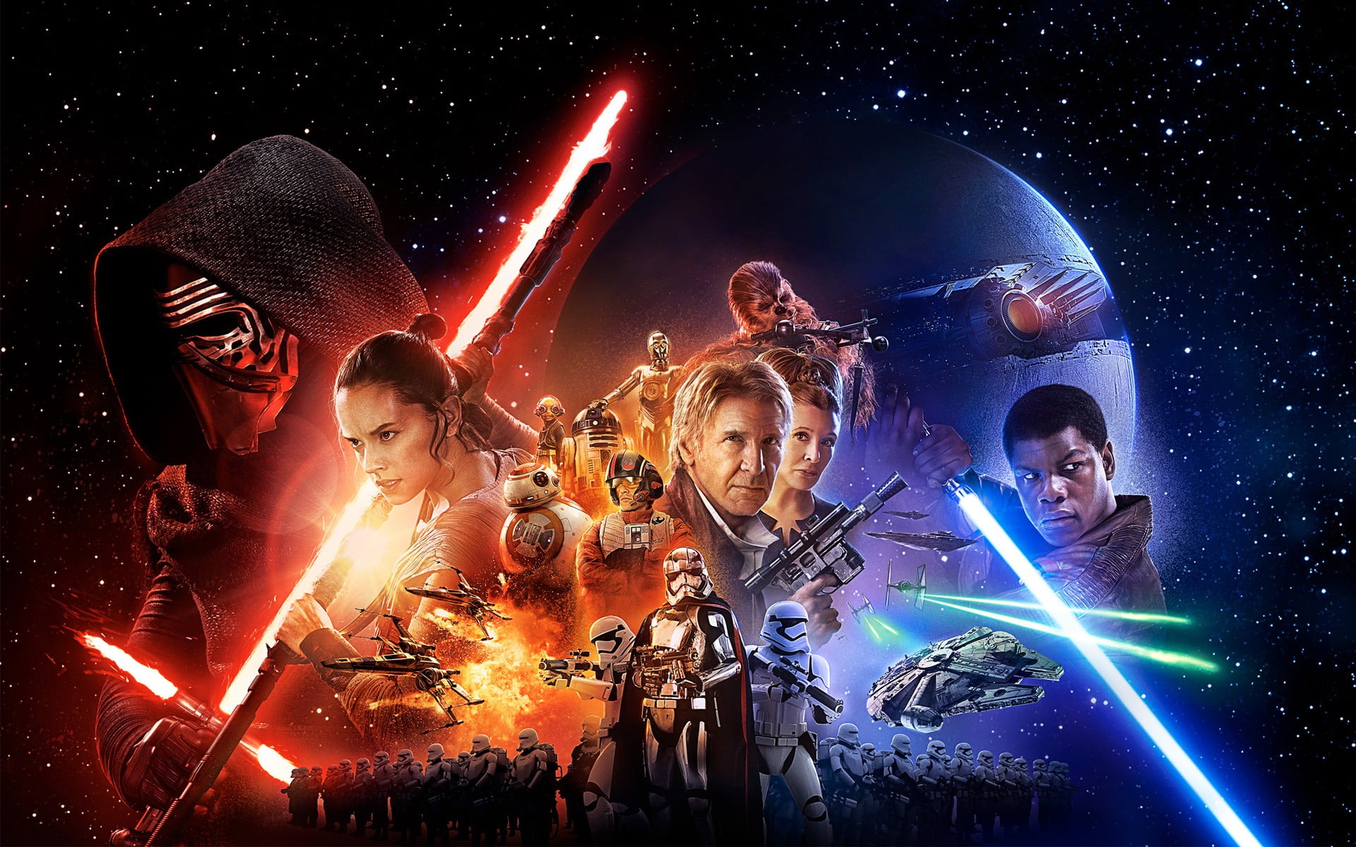 Star Wars wallpaper, Star Wars: The Force Awakens, Star Wars