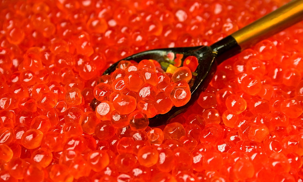 red balls HD wallpaper
