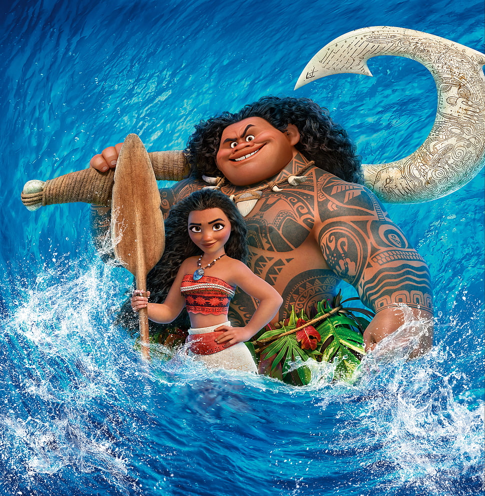 Moana digital wallpaper HD wallpaper