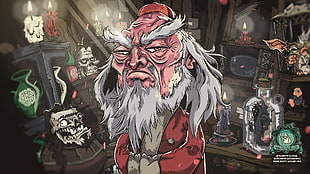 Santa Claus animation artwork, Robot Wizard, video games, Xbox, PlayStation 4