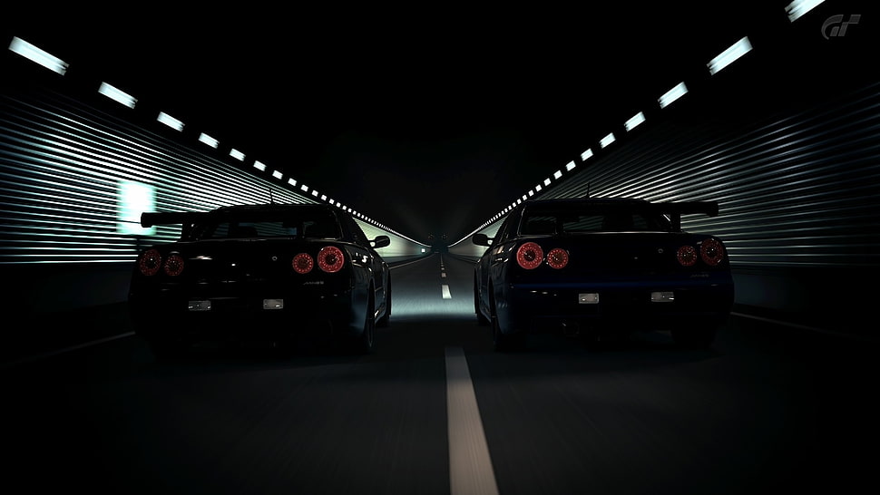 two cars, video games, Gran Turismo HD wallpaper