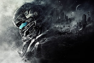 halo game poster HD wallpaper