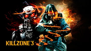 Killzone 3 digital wallpaper