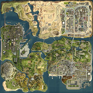 game application map screenshot