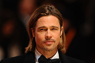 Brad Pitt tilt shift lens HD wallpaper