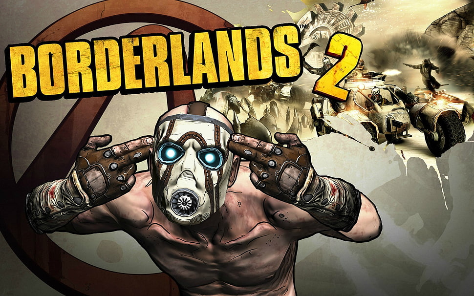 Borderlands 2 poster, Borderlands, Borderlands 2, video games HD wallpaper