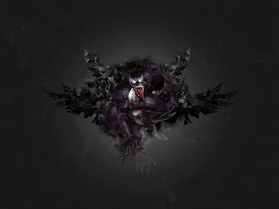 MARVEL Venum illustration HD wallpaper