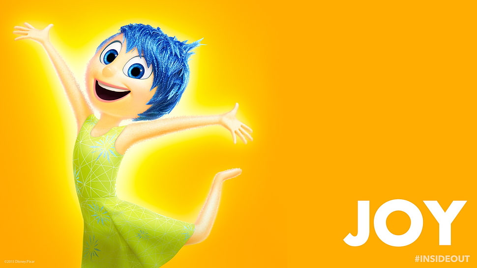 Inside Out Joy wallpaper, Inside Out, Joy HD wallpaper