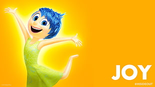 Inside Out Joy wallpaper, Inside Out, Joy