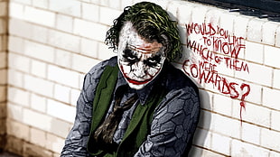 The Joker digital wallpaper