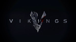 Vikings logo, Vikings, Vikings (TV series), logo, tv series HD wallpaper