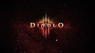 Diablo III logo, Diablo III, video games