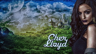 Cher Lloyd poster, Cher Lloyd, musician, music, fantasy art