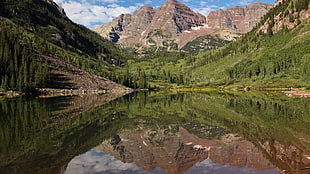 brown rocky mountain, landscape HD wallpaper