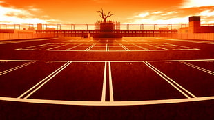 bare treee, Monogatari Series, anime