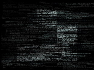 minimalism, black, glider, hacking HD wallpaper
