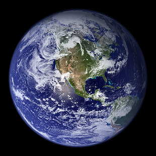 planet Earth close-up photo