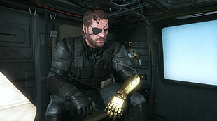 male character wallpaper, Metal Gear Solid V: The Phantom Pain, Venom Snake, Metal Gear Solid 