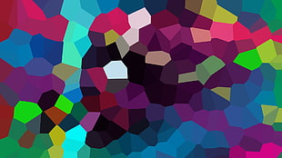 multicolored graphic illustration, colorful, abstract