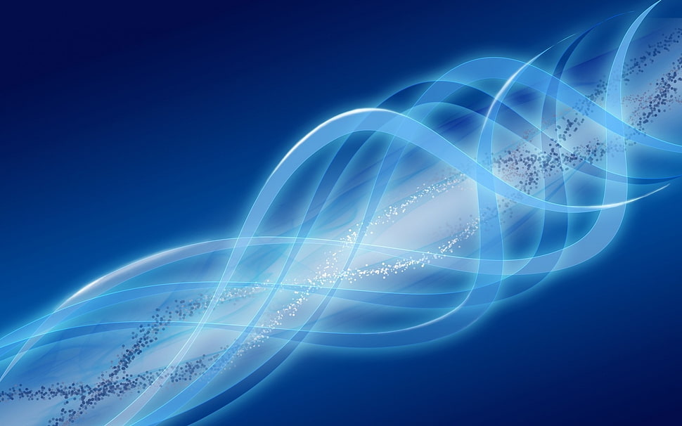 blue and white abstract wallpaper HD wallpaper